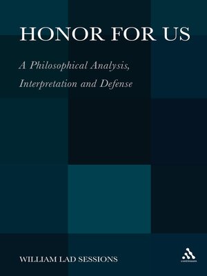 cover image of Honor For Us
